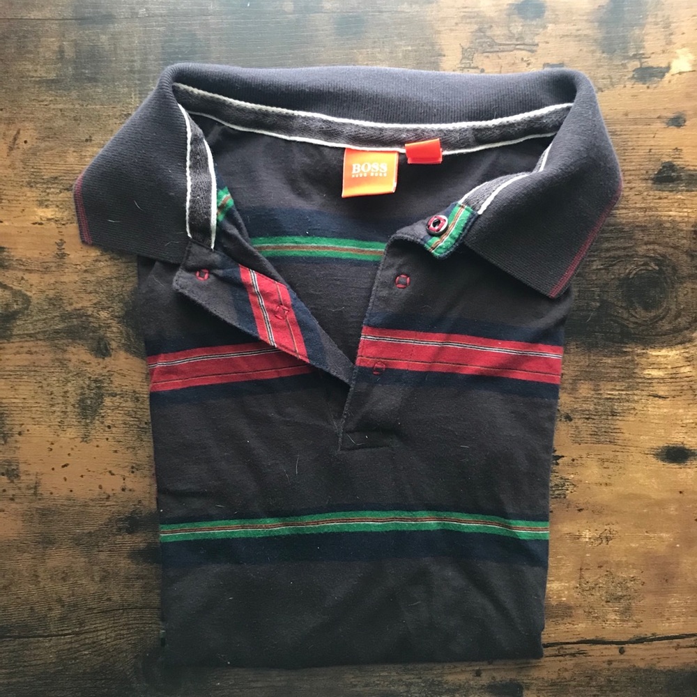 Hugo Boss Men’s Striped Polo